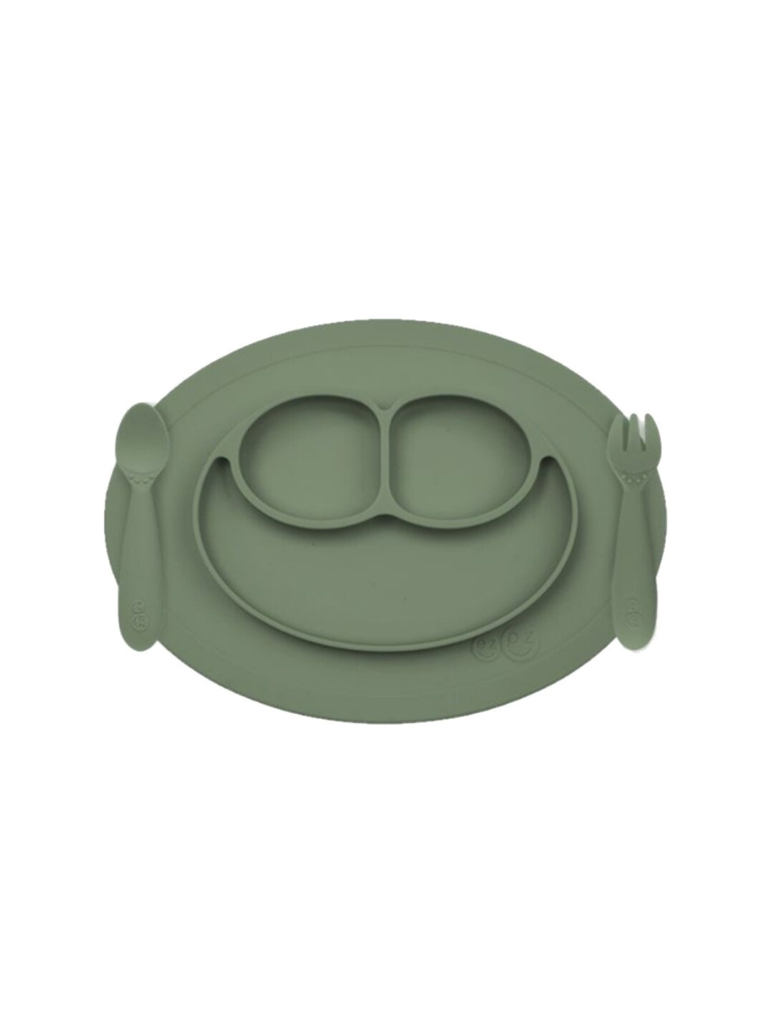 

ezpz Infant Kids Olive Green FDA Mini Feeding Set