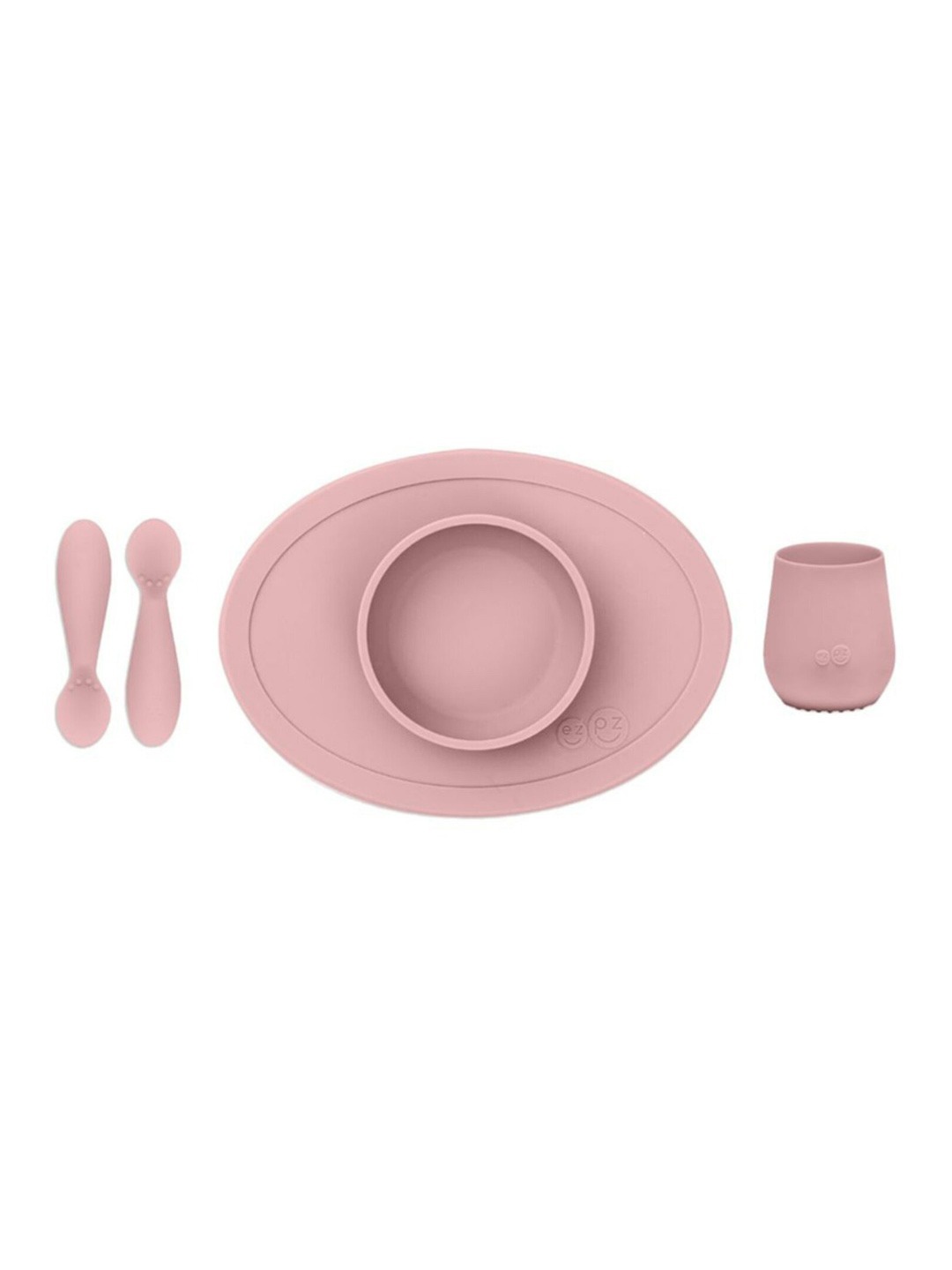 

ezpz Kids Pink FDA First Foods Set
