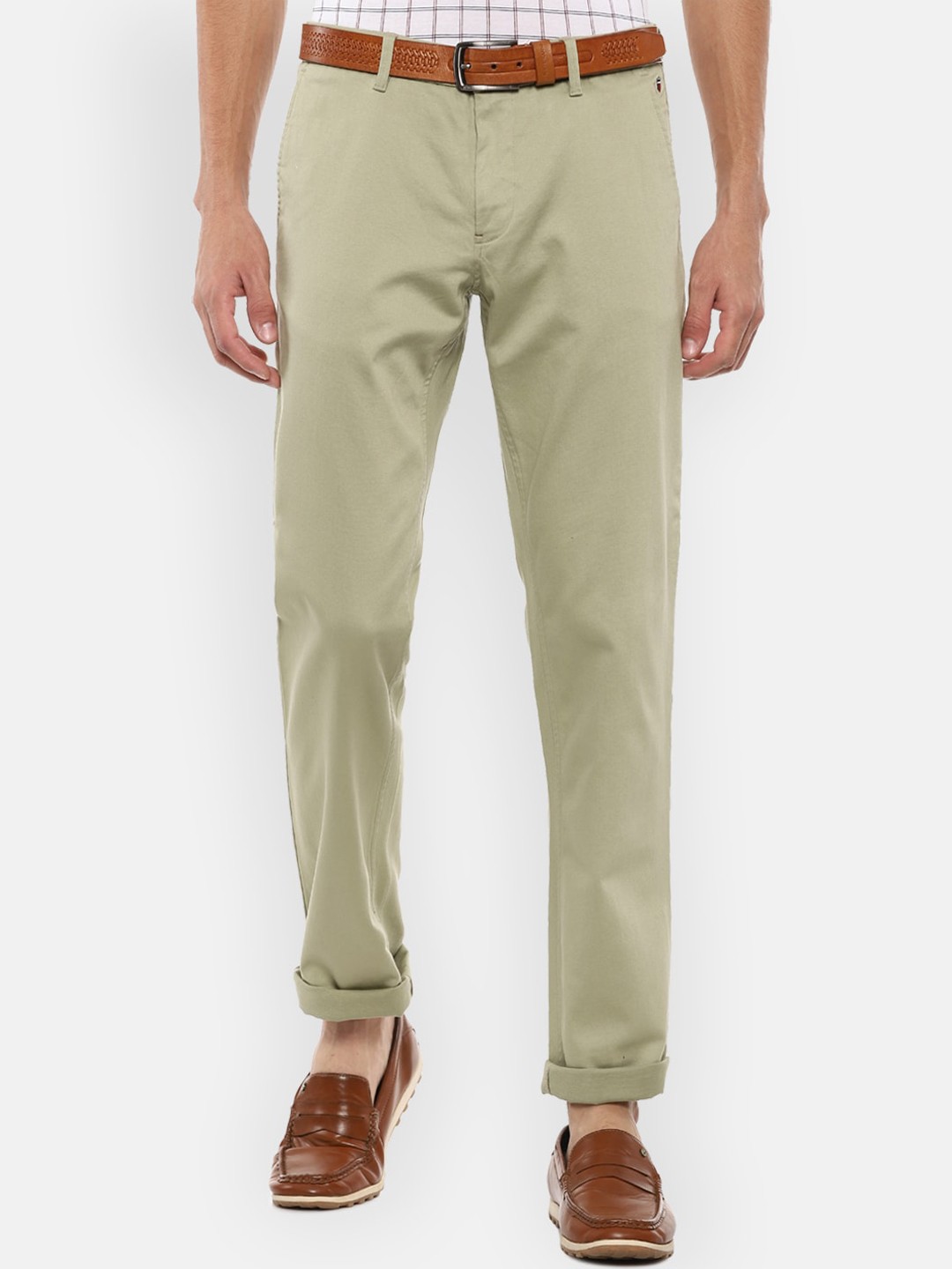 

Louis Philippe Sport Men Beige Slim Fit Trousers
