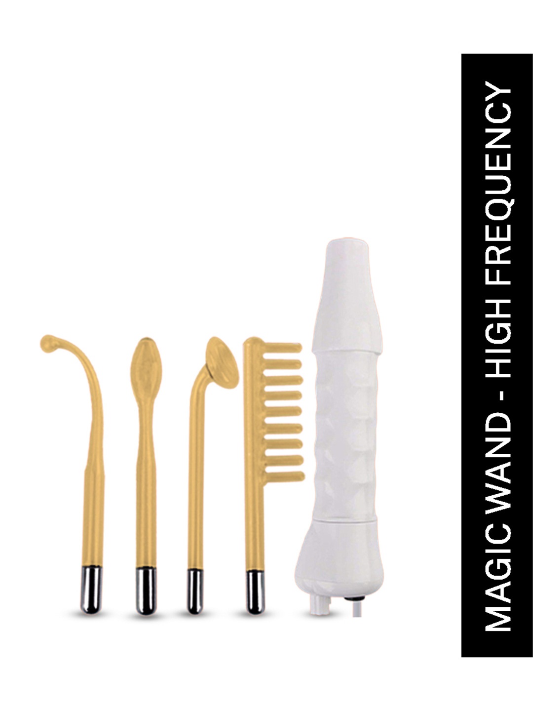 

House of Beauty 5 Pieces White Solid High Frequency Wand