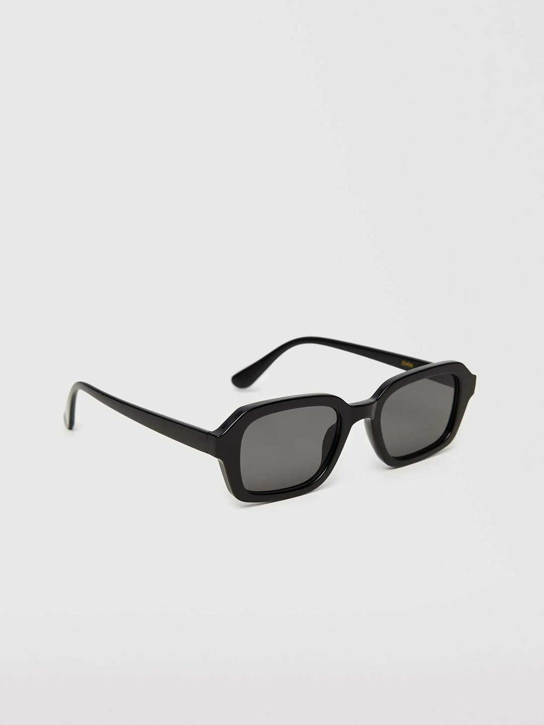 

MANGO Women Square Sunglasses with UV Protected Lens 27040466, Black