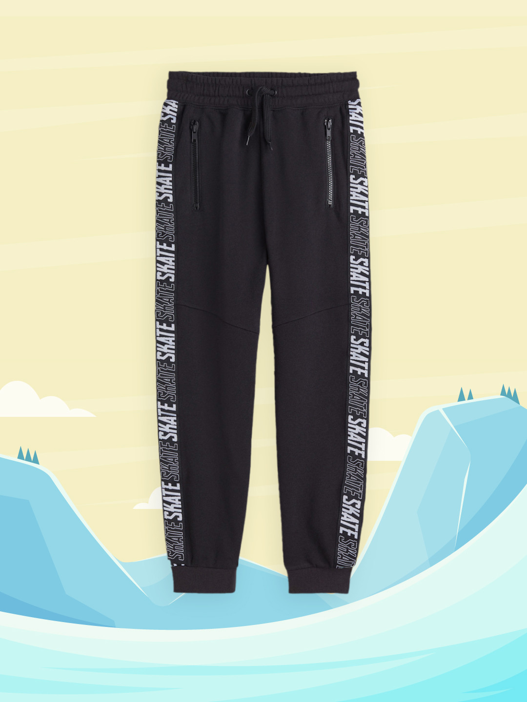 

H&M Boys Black Joggers