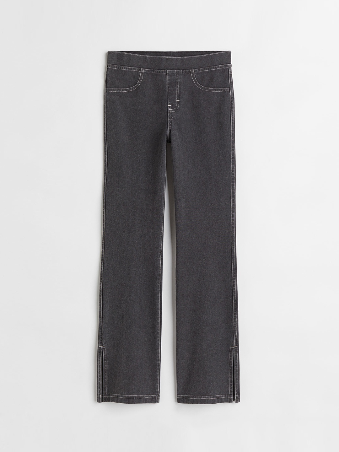 

H&M Girls Grey Flared Jeggings