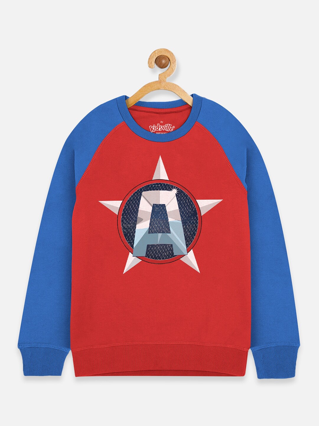 

Kids Ville Avengers Printed Sweatshirt For Kids Boys, Multi