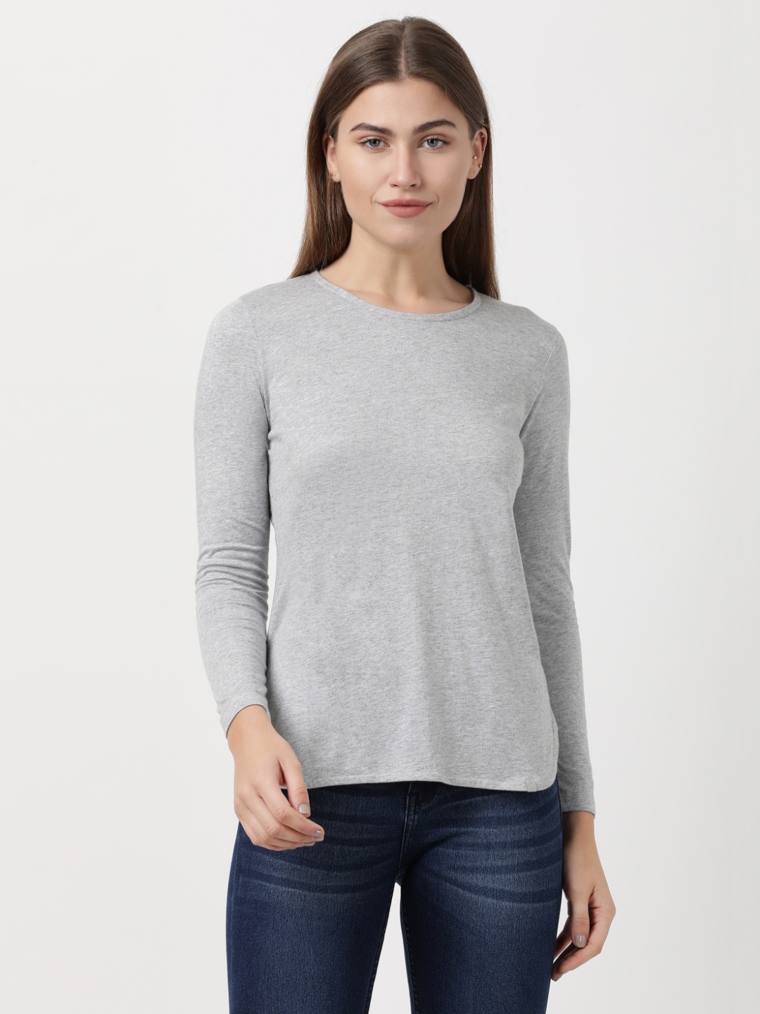 

Jockey Women Grey T-shirt