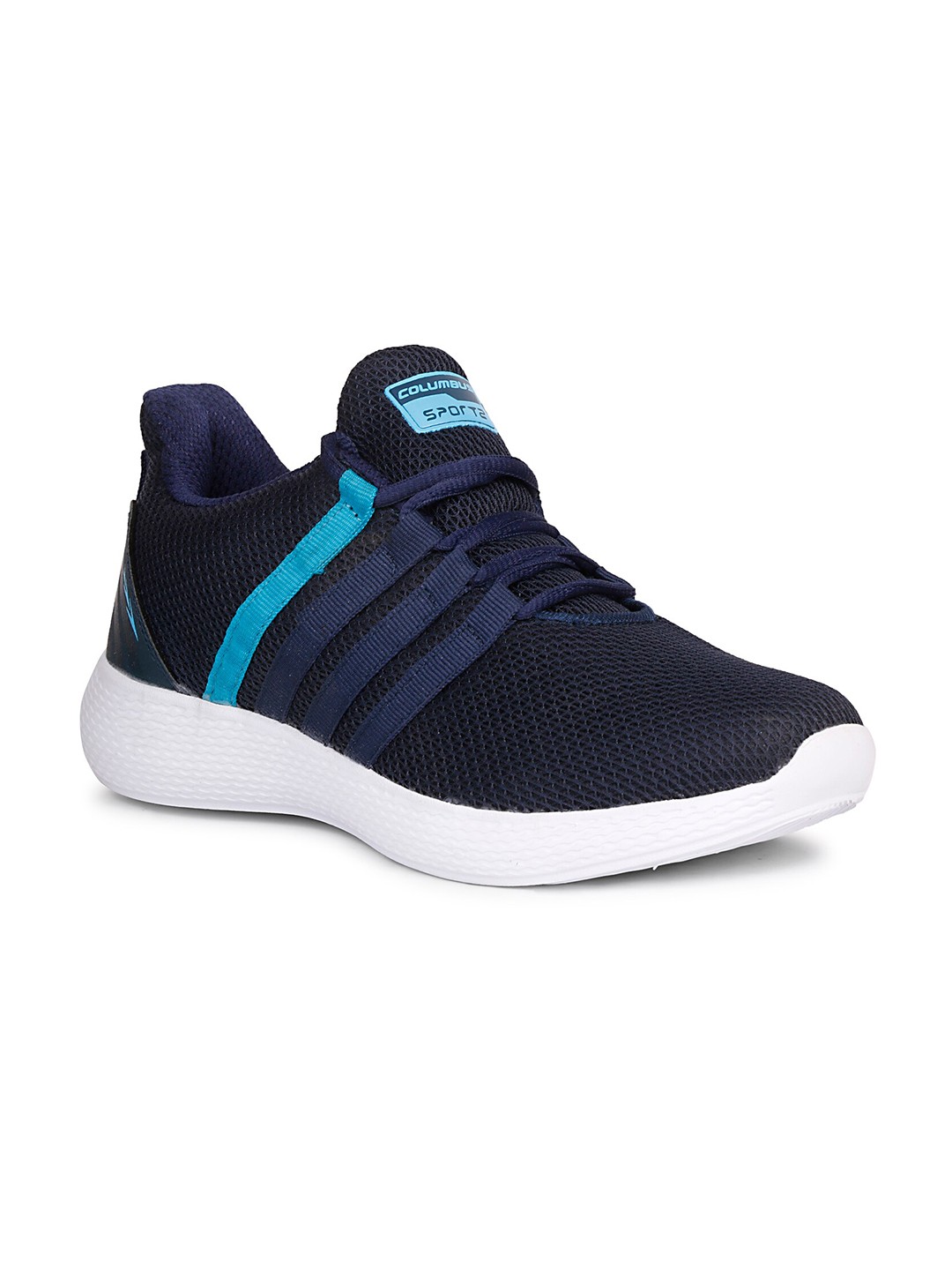 

Columbus Men Blue Mesh Running Sport Shoes