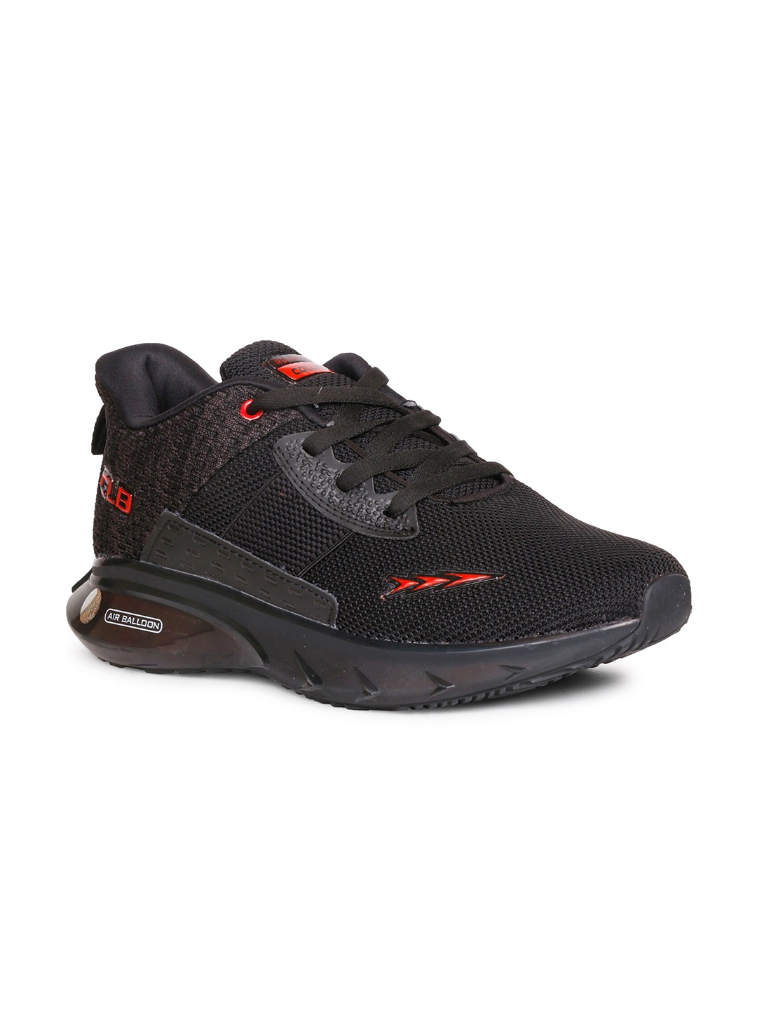 

Columbus Men Black & Rust Running Shoes