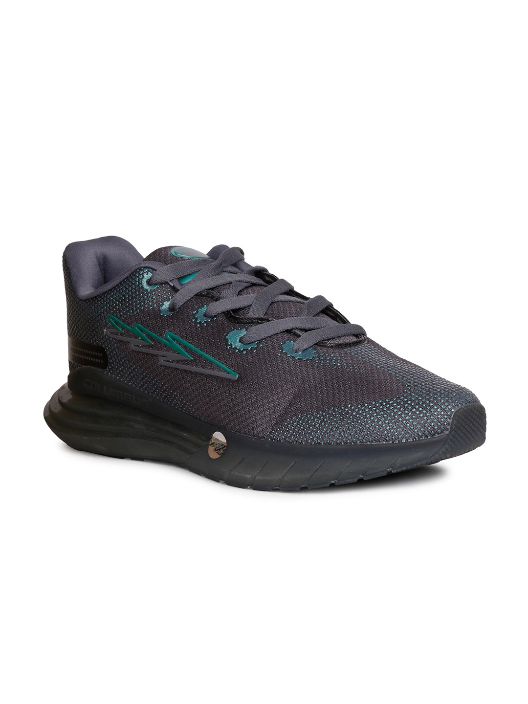 

Columbus Men Grey Mesh Running Shoes