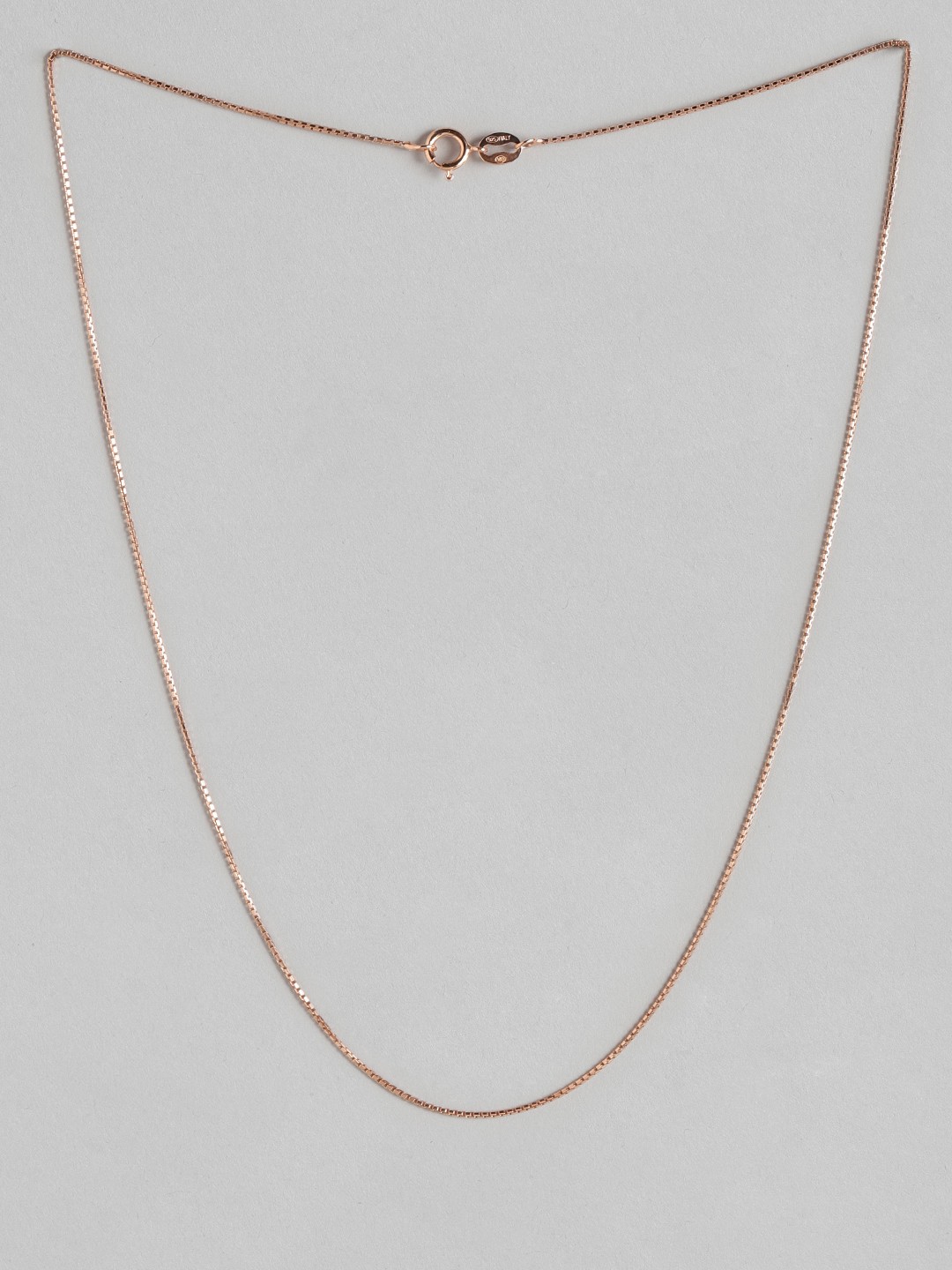 

Zavya 925 Sterling Silver Rose Gold-Plated Chain