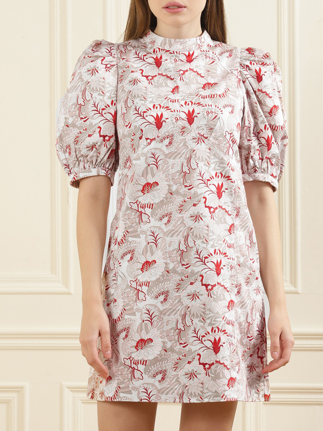 

Ted Baker Pink Floral A-Line Dress