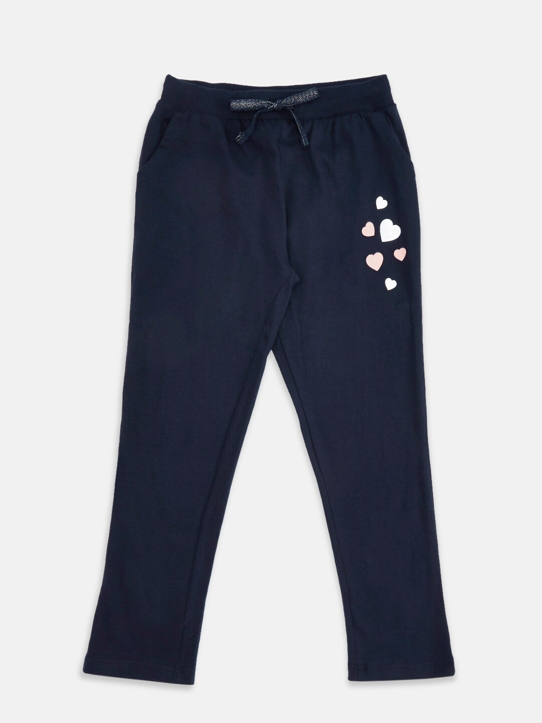 

Pantaloons Junior Girls Navy Blue Solid Jeggings