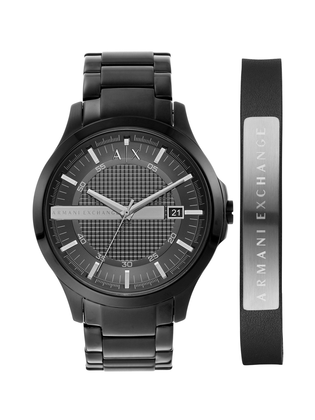 

Armani Exchange Men Black Analogue Watch AX7101