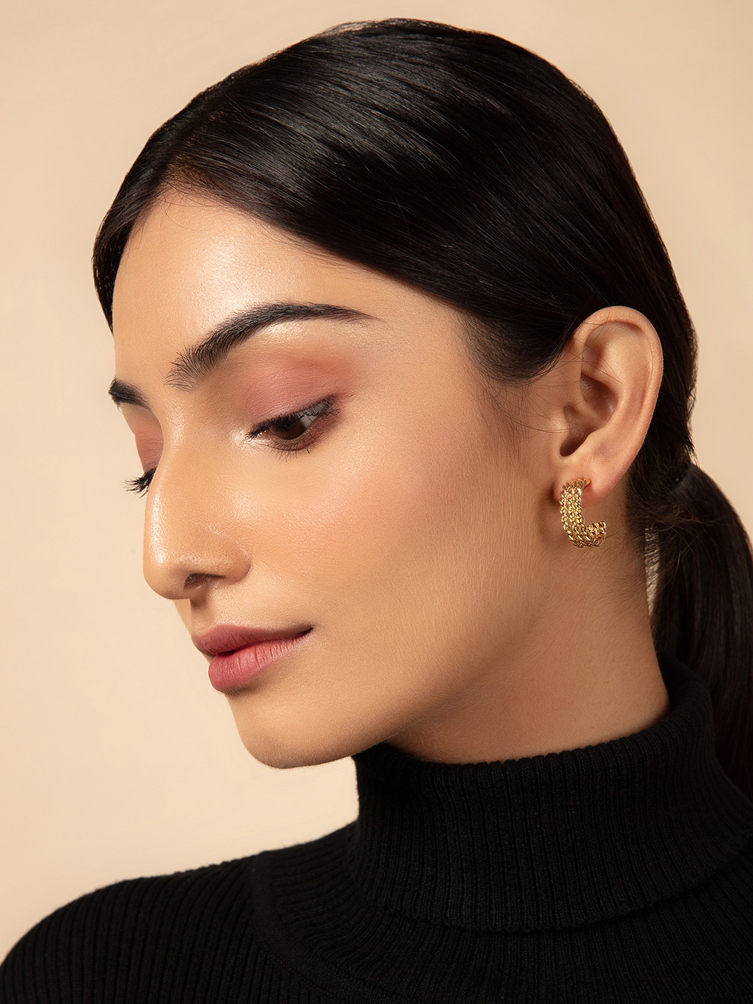 

20Dresses Gold-Toned Contemporary Studs
