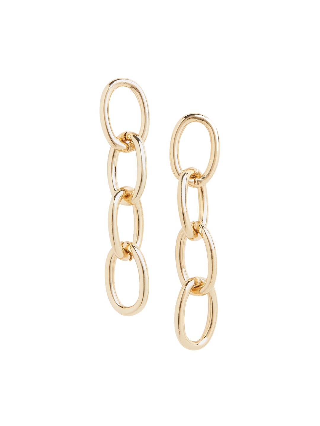 

20Dresses Gold-Toned Contemporary Drop Earrings