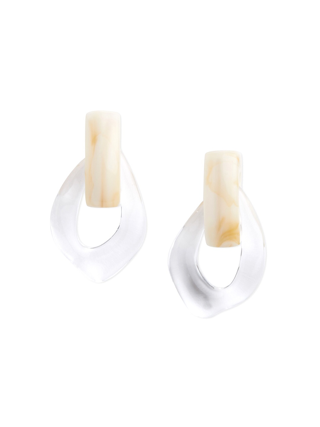 

20Dresses Woman Beige Contemporary Drop Earrings