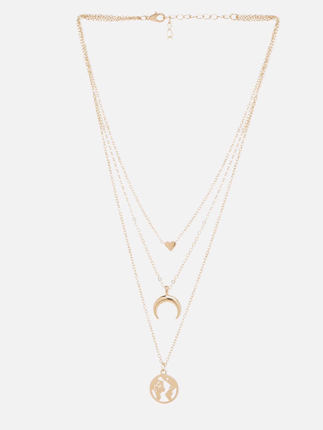 

20Dresses Gold-Toned Multi-Layered Necklace