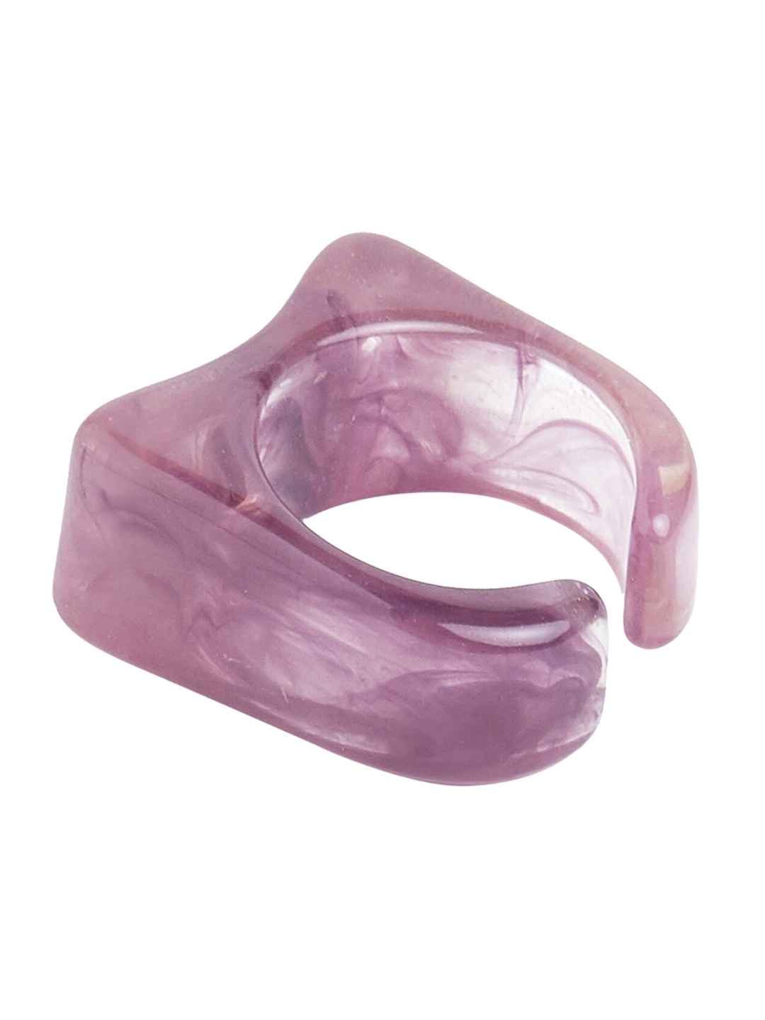 

20Dresses Women Purple Solid Finger Ring