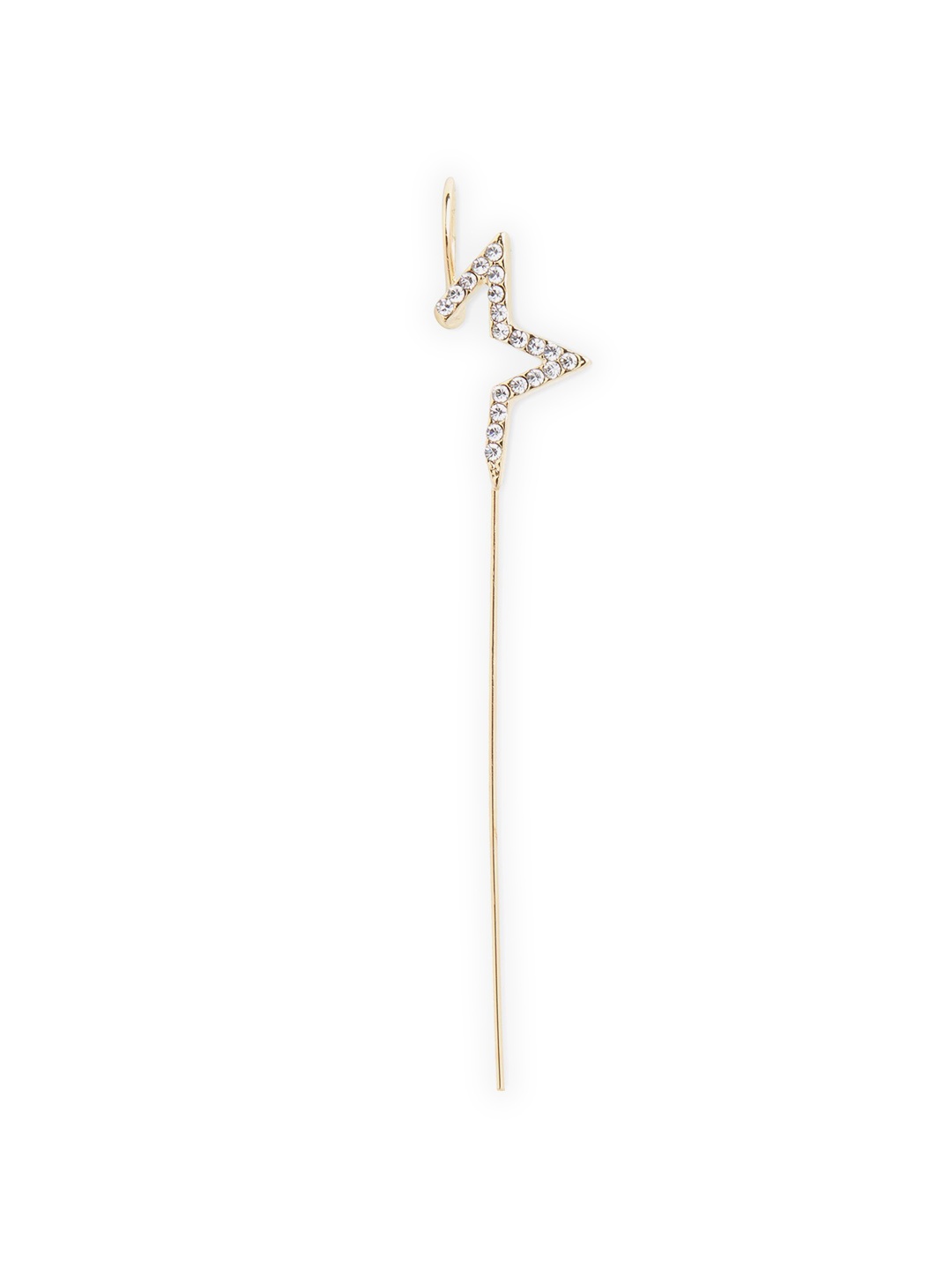 

20Dresses Woman Gold-Toned Contemporary Ear Cuff Earrings