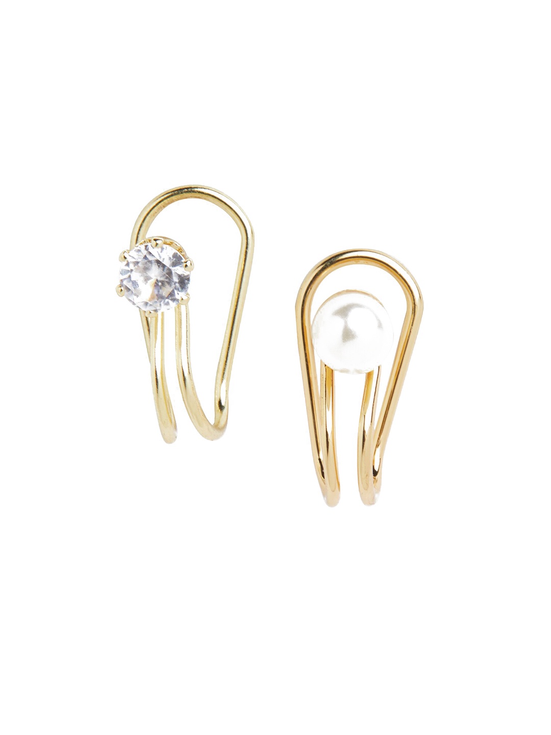 

20Dresses Gold-Toned Contemporary Ear Cuff Earrings