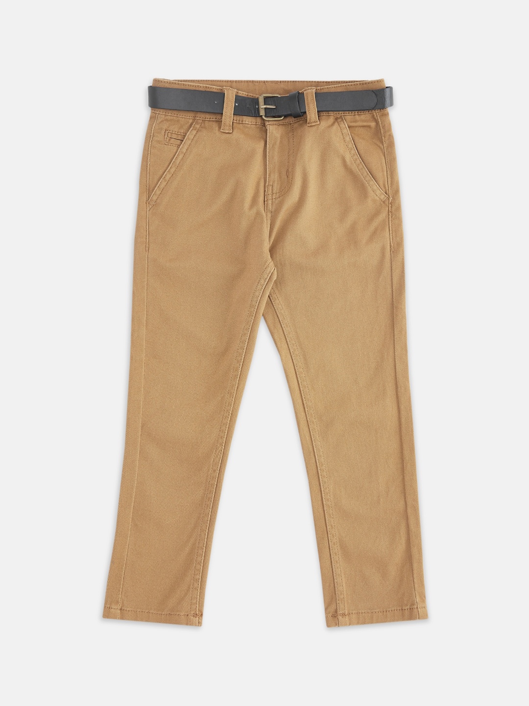 

Pantaloons Junior Boys Khaki Cotton Trousers