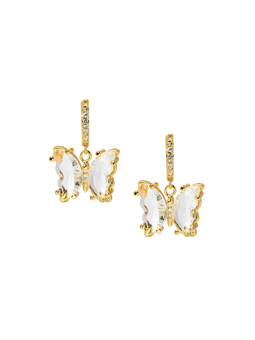 

Moon Dust Women Gold-Plated Quirky Drop Earrings