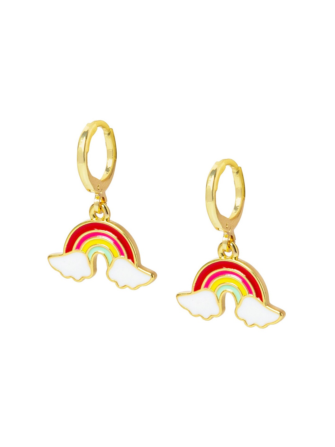 

Moon Dust Gold-Plated Quirky Drop Earrings