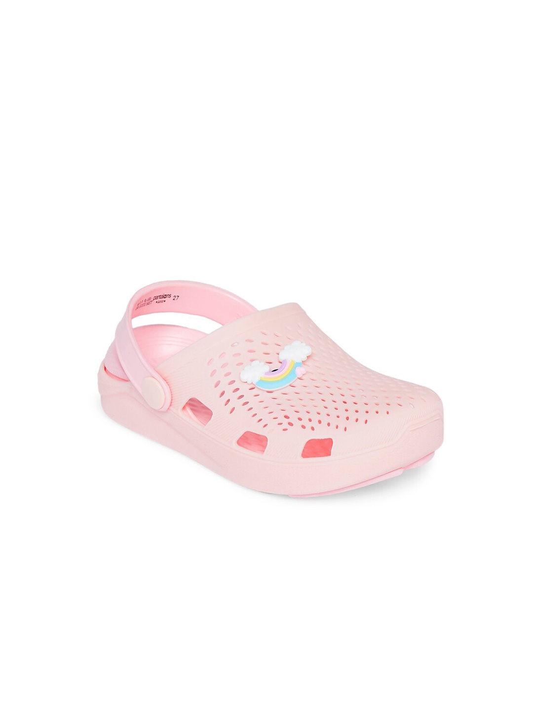 

Pantaloons Junior Girls Pink Solid Clogs