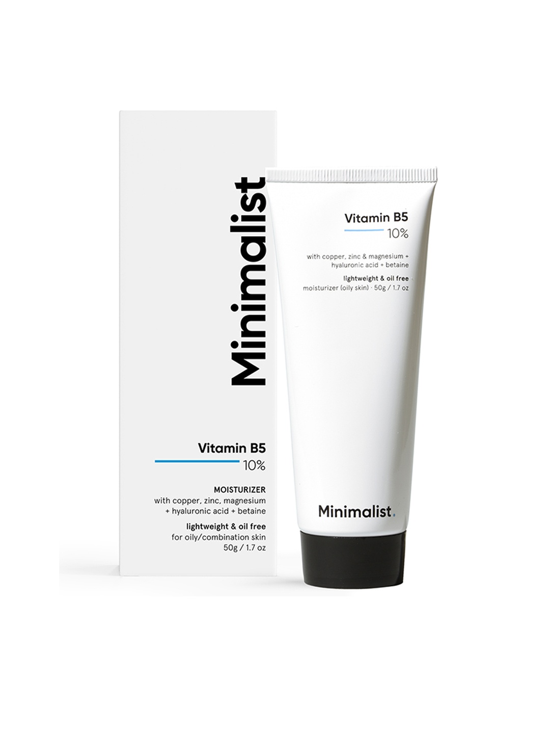 

Minimalist Vitamin B5 Lightweight & Oil Free Moisturizer - 50 g, White