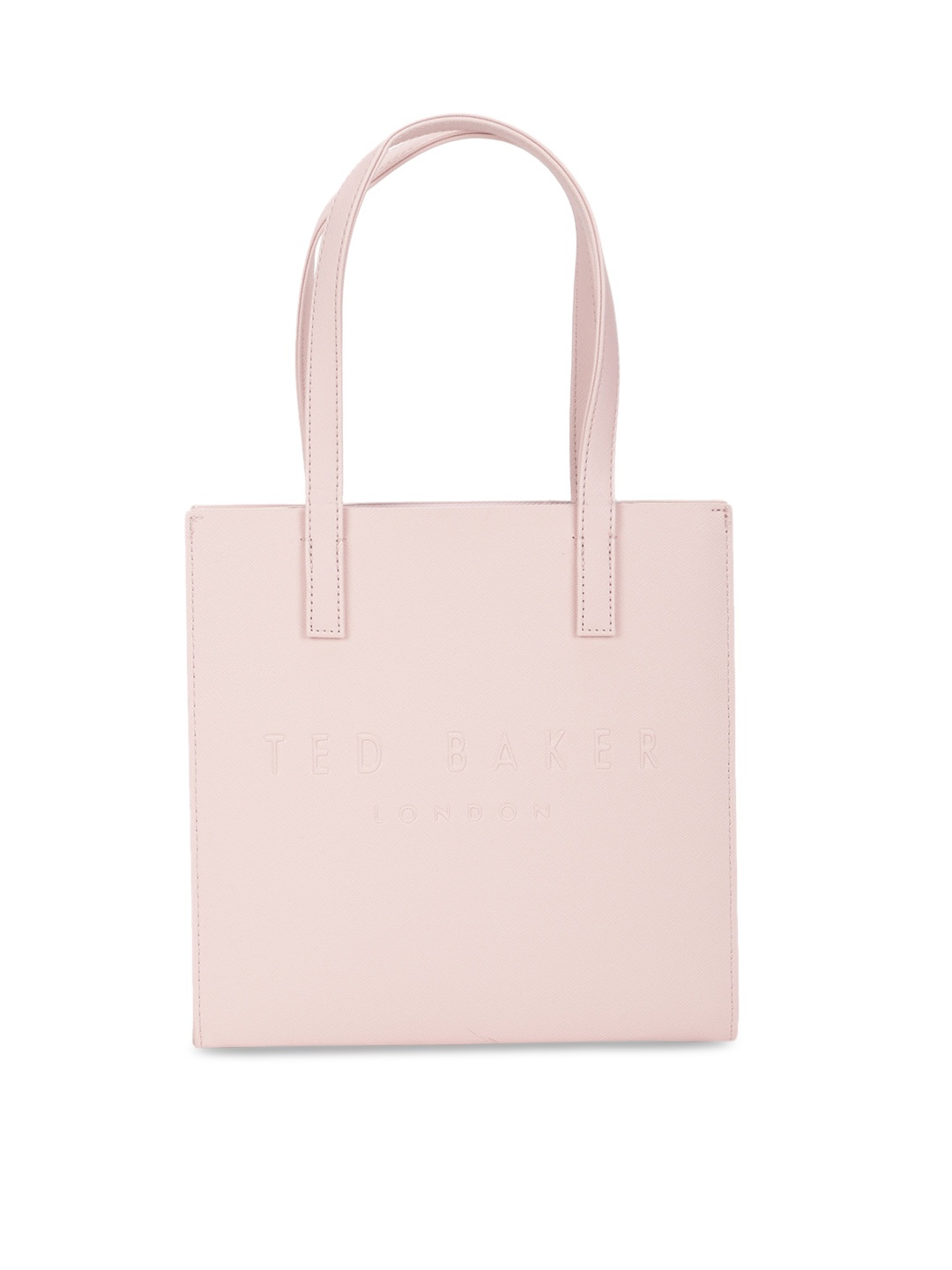 

Ted Baker Woman Pink Textured Leather Shopper Tote Bag