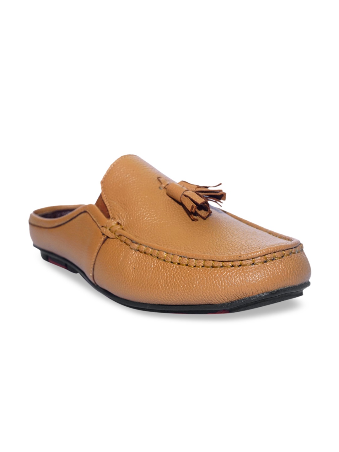 

LA BOTTE Men Tan Leather Loafers