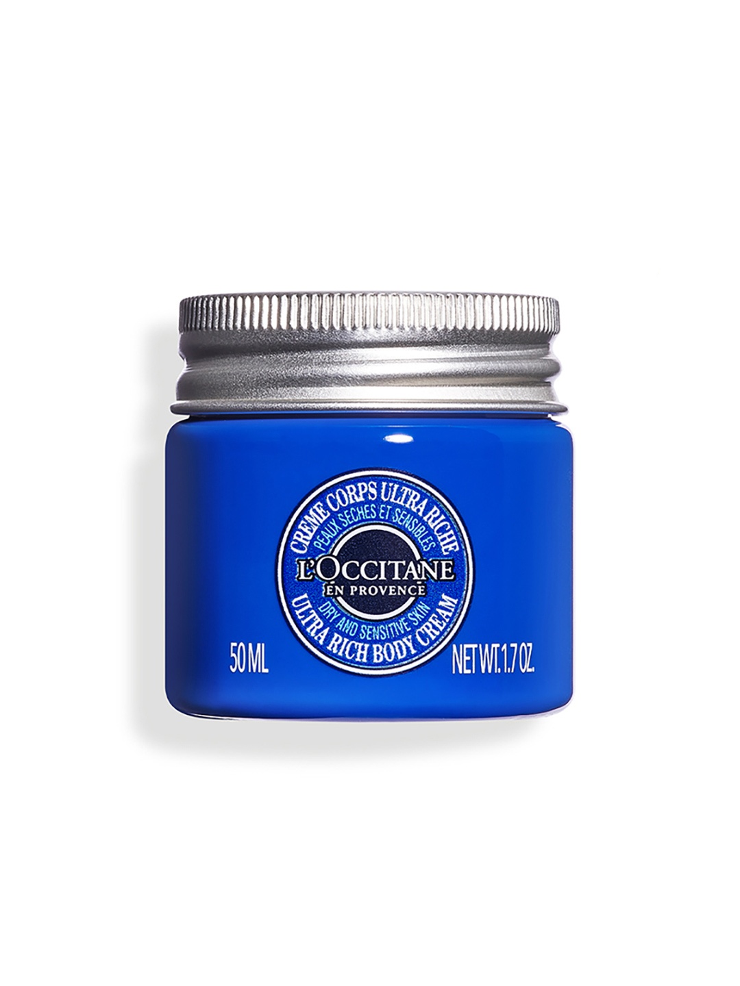 

LOccitane en Provence 25% Shea Dry & Sensitive Skin Mini Ultra Rich Body Cream 50 ml, Blue