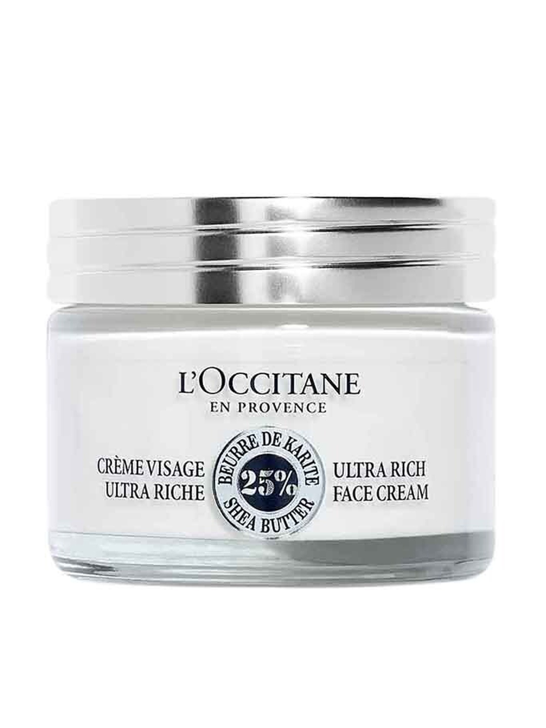 

LOccitane en Provence 25% Shea Butter Ultra Rich Face Cream 50 ml, White