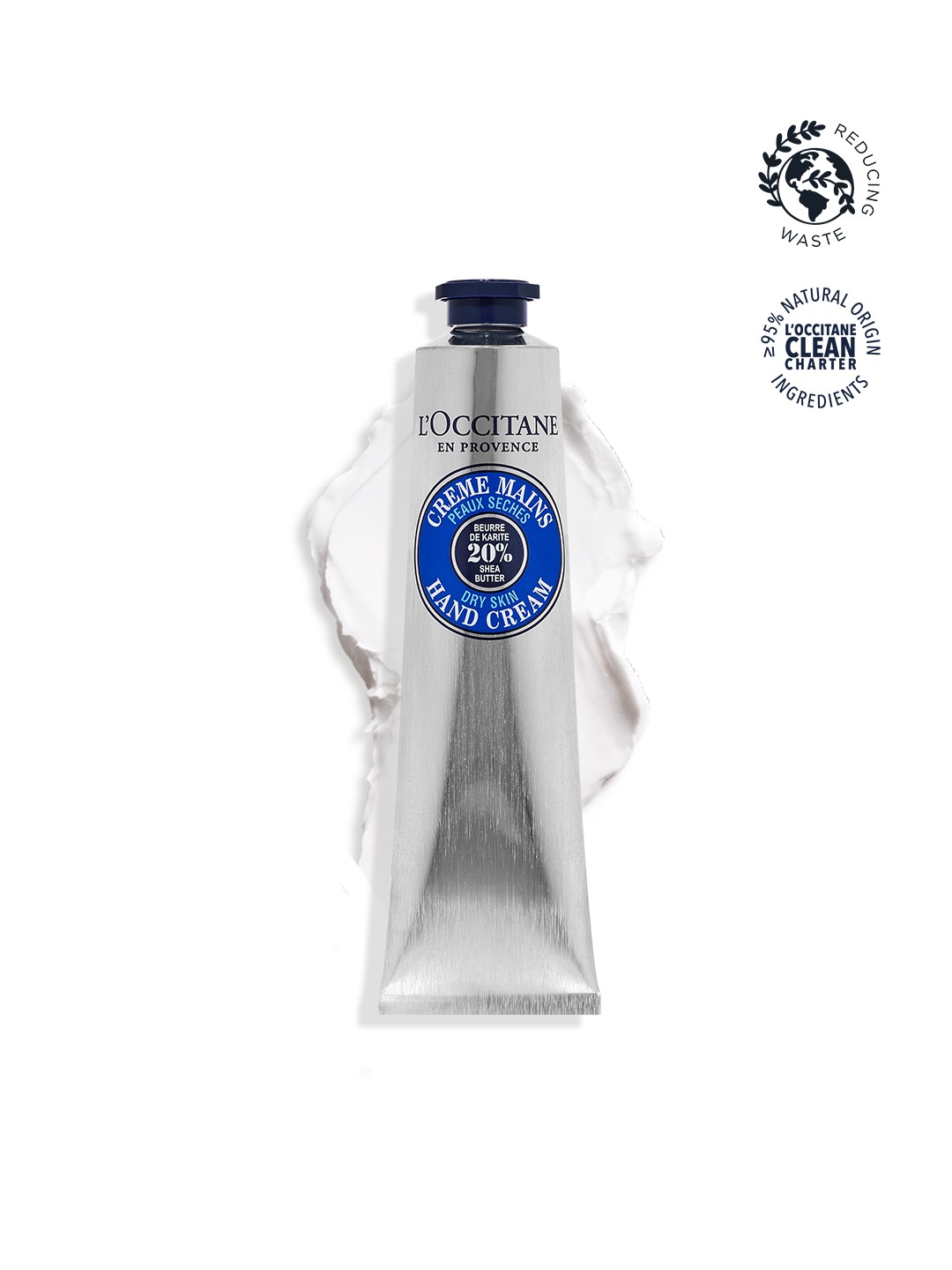 

LOccitane en Provence 20% Shea Butter Dry Skin Hand Cream 75 ml, Silver