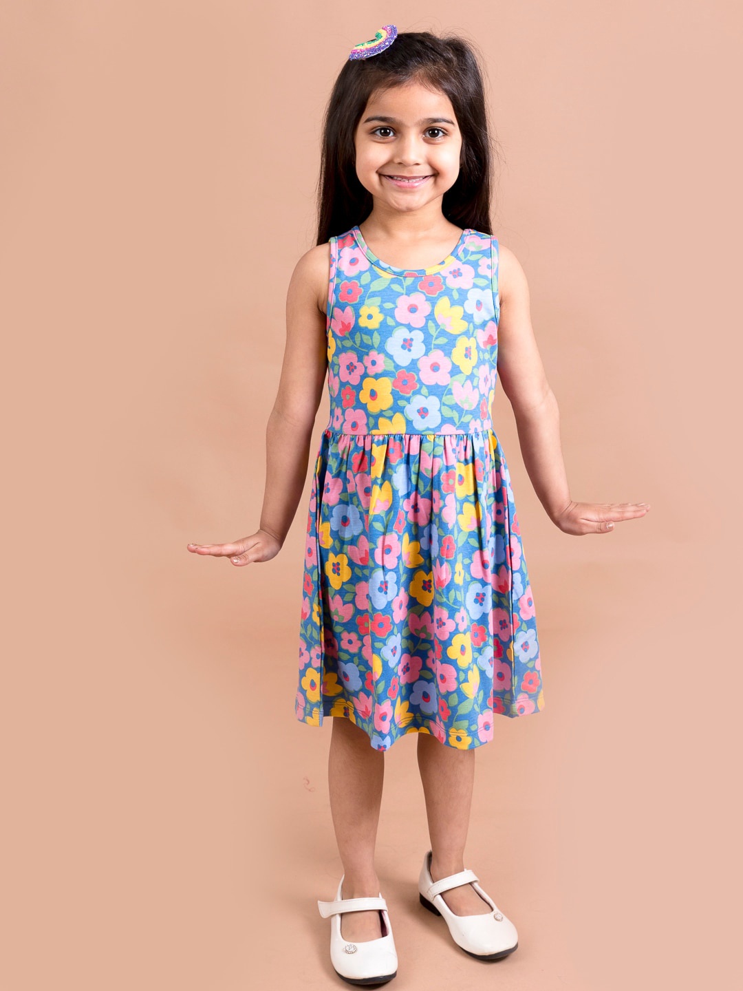 

pspeaches Multicoloured Floral Dress, Multi