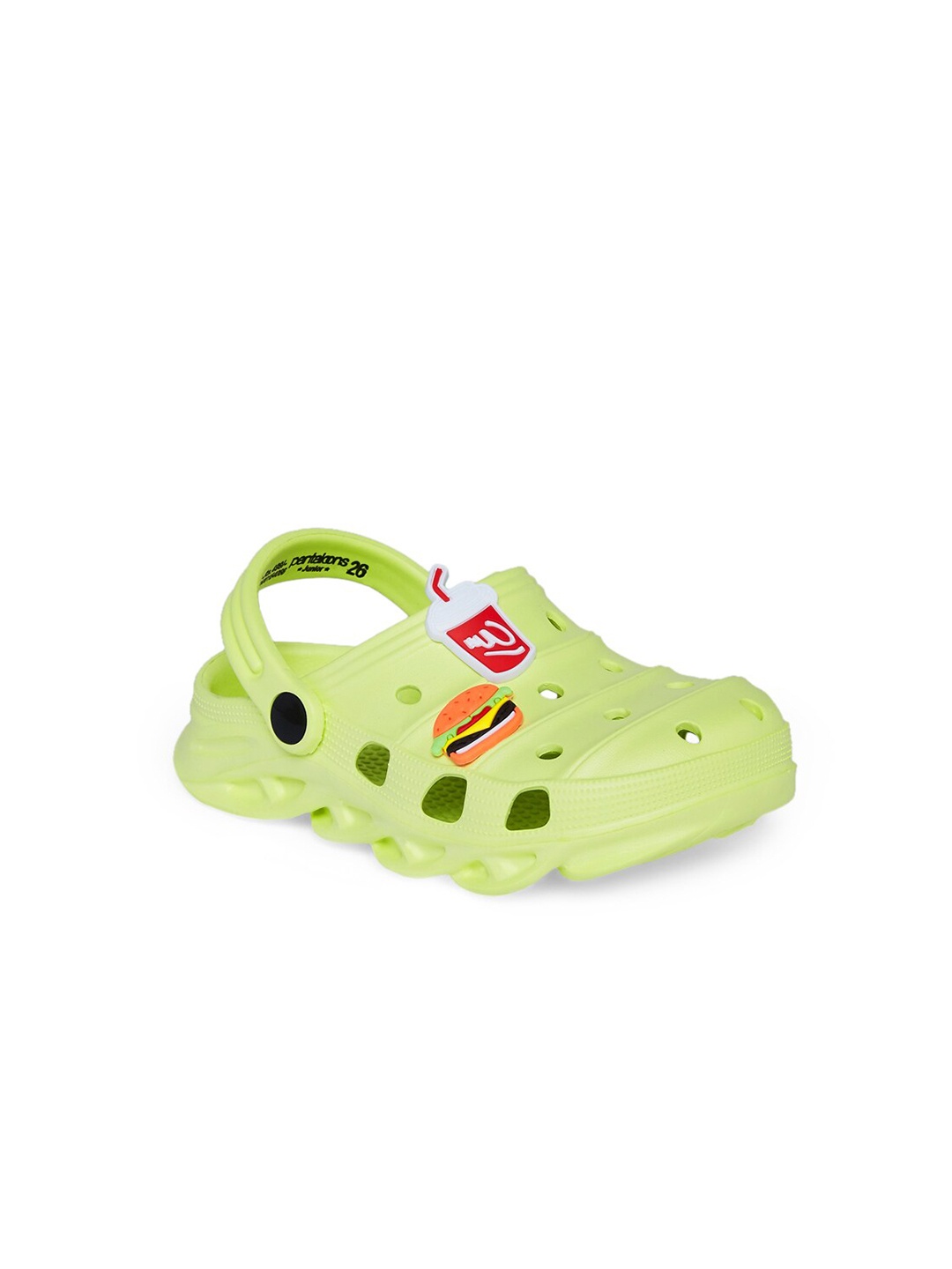 

Pantaloons Junior Boys Green Rubber Clogs