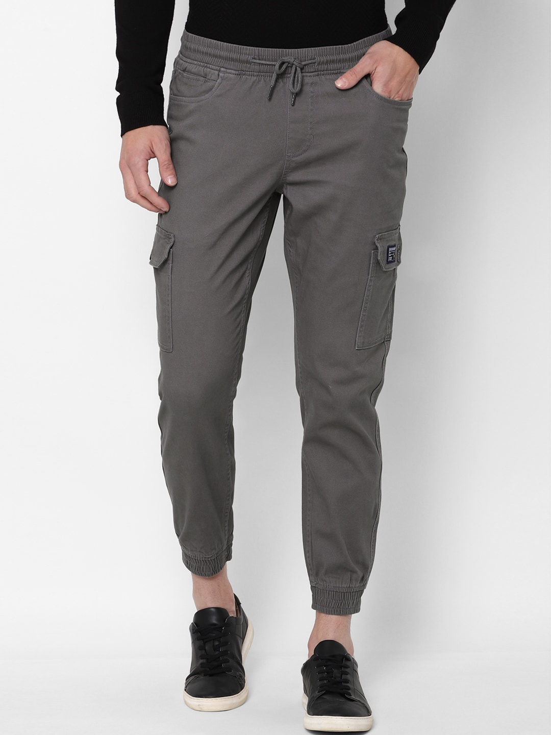 

Allen Solly Sport Men Grey Slim Fit Joggers