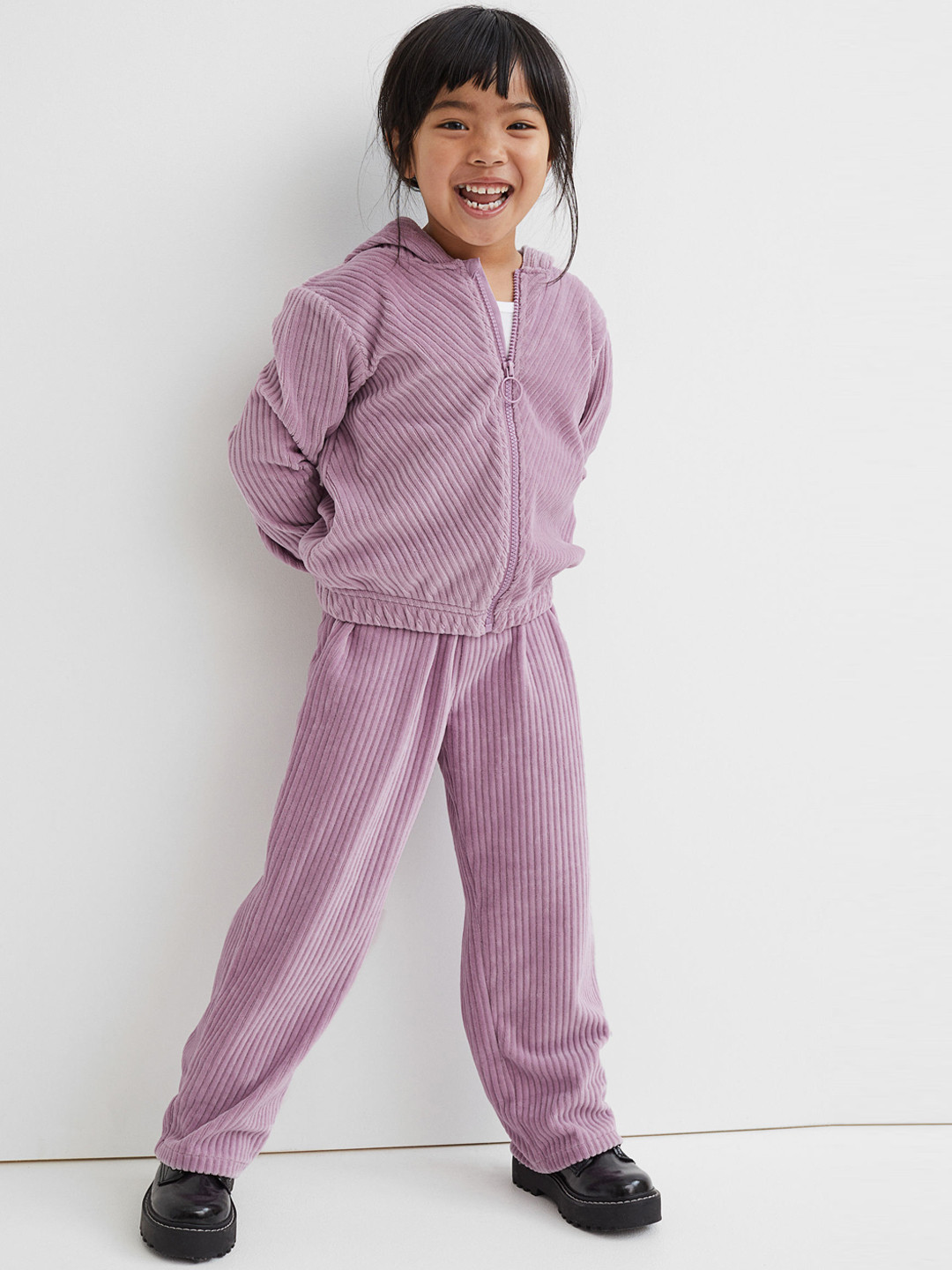 

H&M Girls Purple 2-Piece Sweatshirt Set