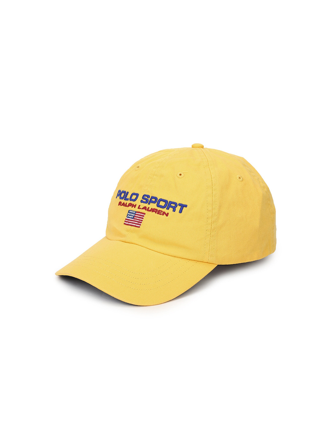 

Polo Ralph Lauren Men Yellow & Blue Embroidered Baseball Cap