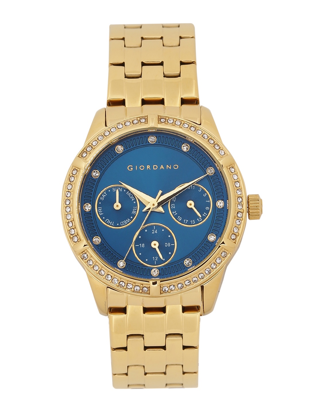

GIORDANO Women Blue Multifunction Watch 2768-22