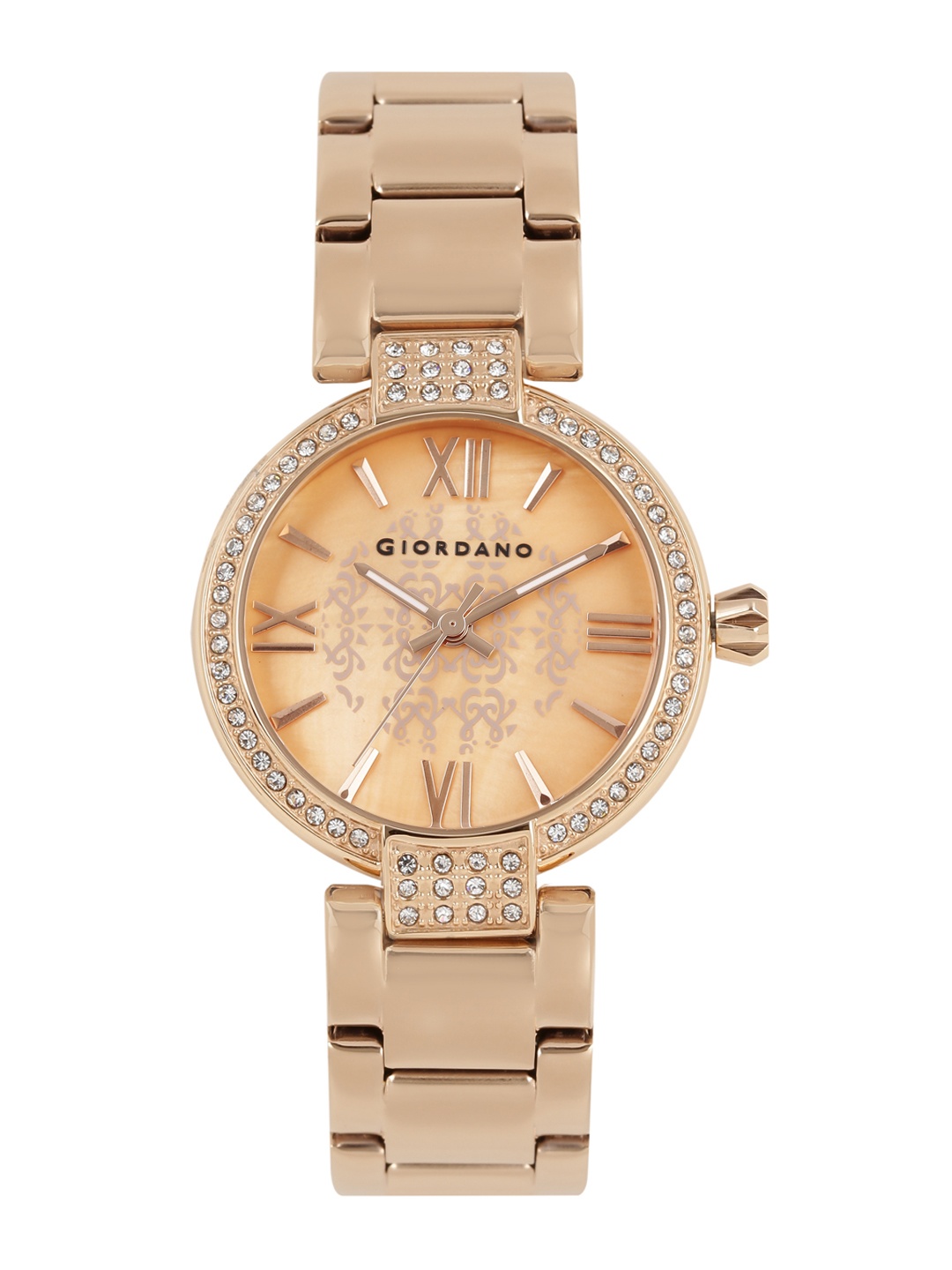 

GIORDANO Women Rose Gold-Toned Analogue Watch 2777-33