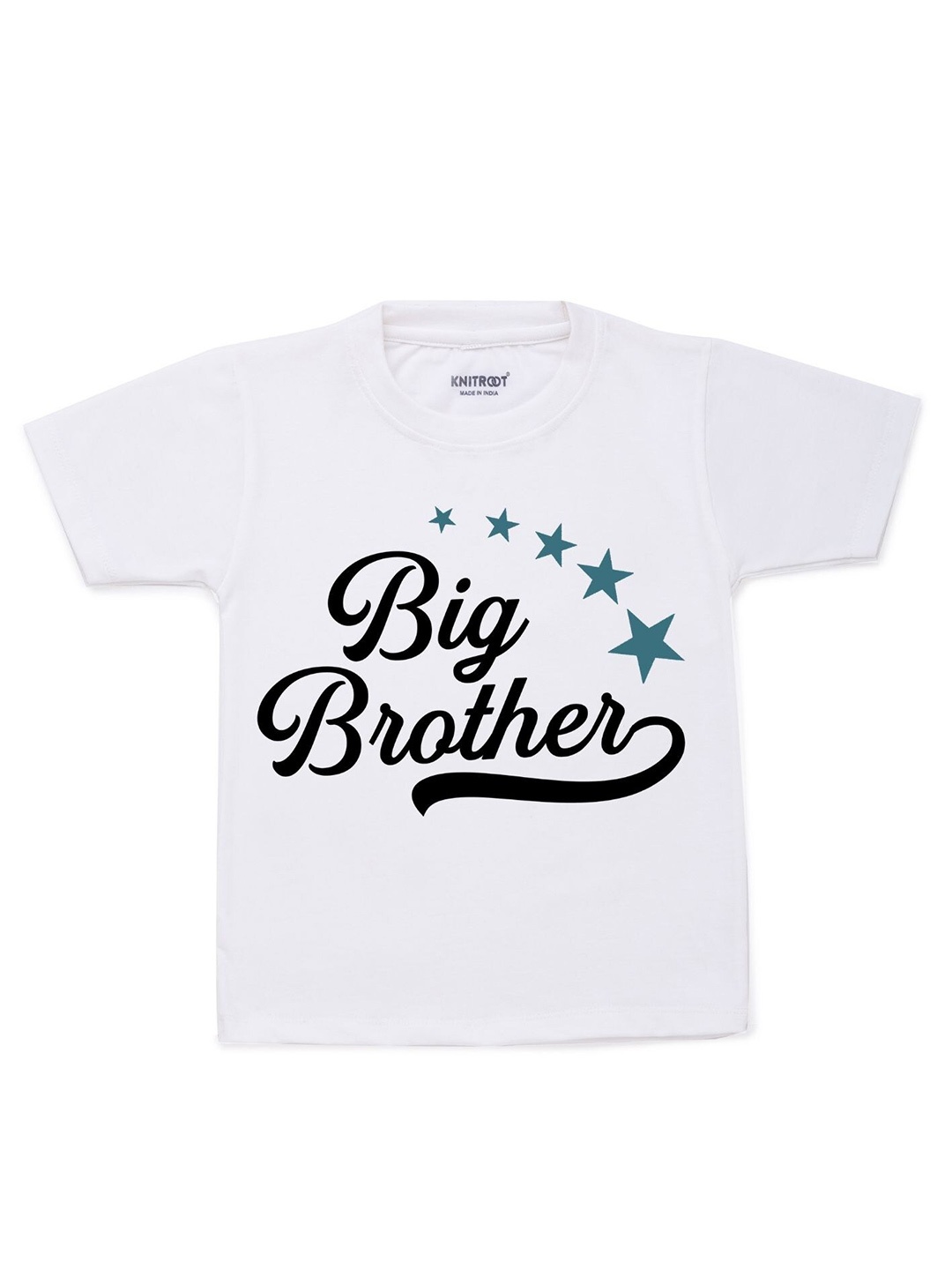 

KNITROOT Kids White Printed T-shirt