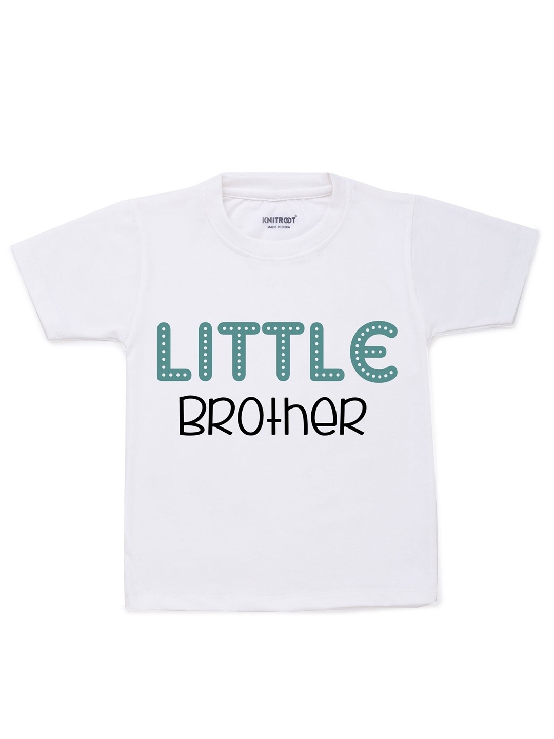 

KNITROOT Kids White Printed T-shirt