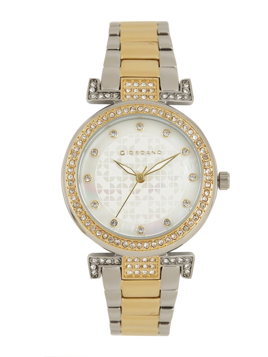 

GIORDANO Women White Analogue Watch A2057-66