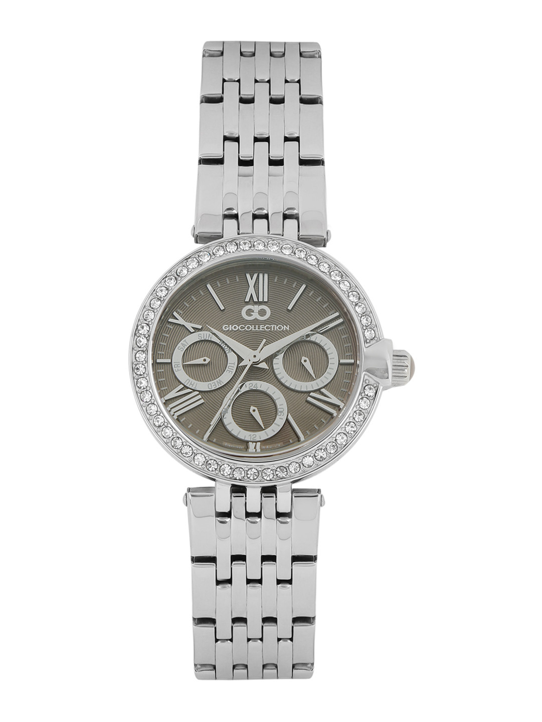 

GIO COLLECTION Women Grey Multifunction Analogue Watch G2026-11