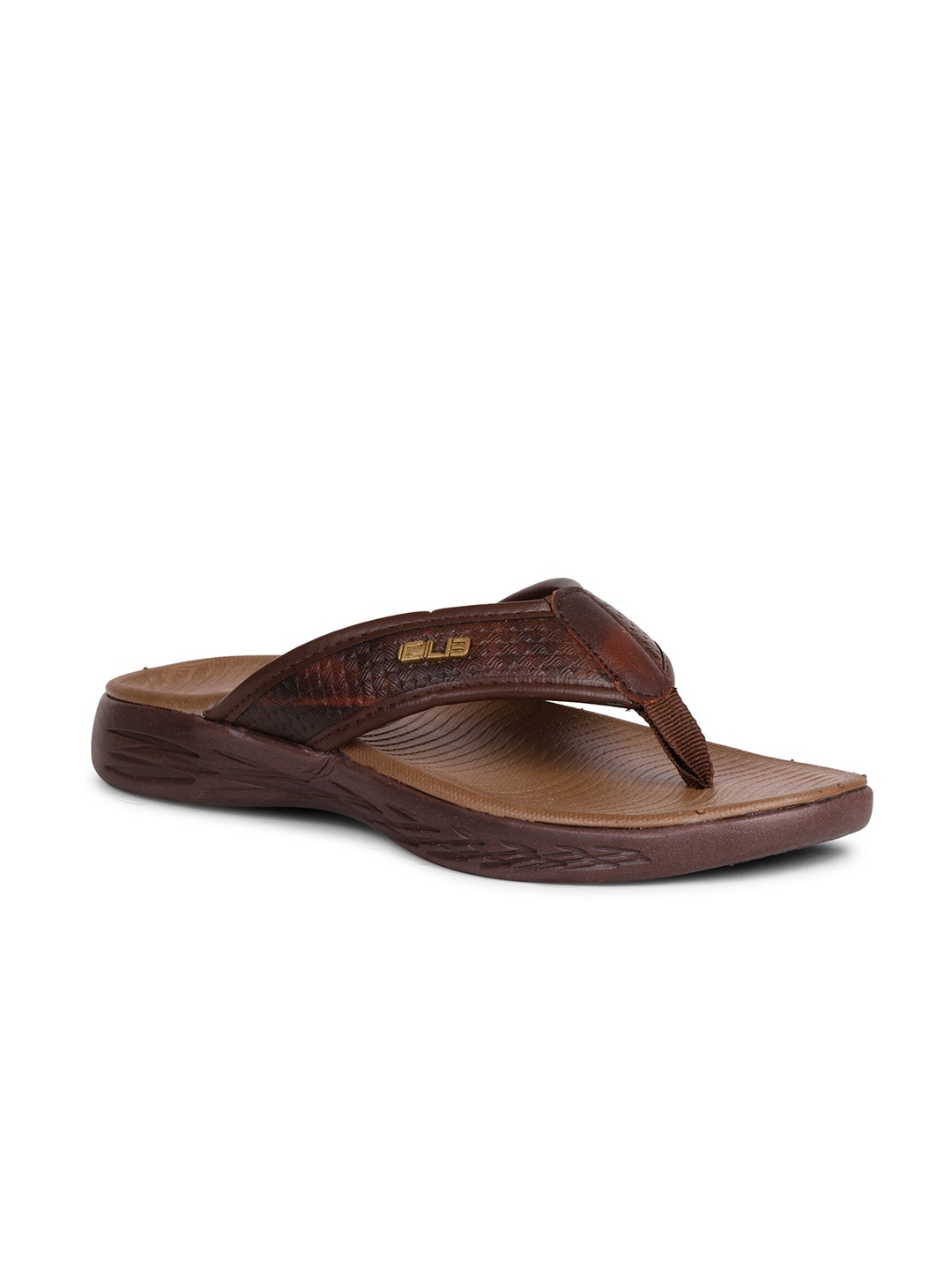 

Columbus Men Brown Slip-On Rubber Slippers