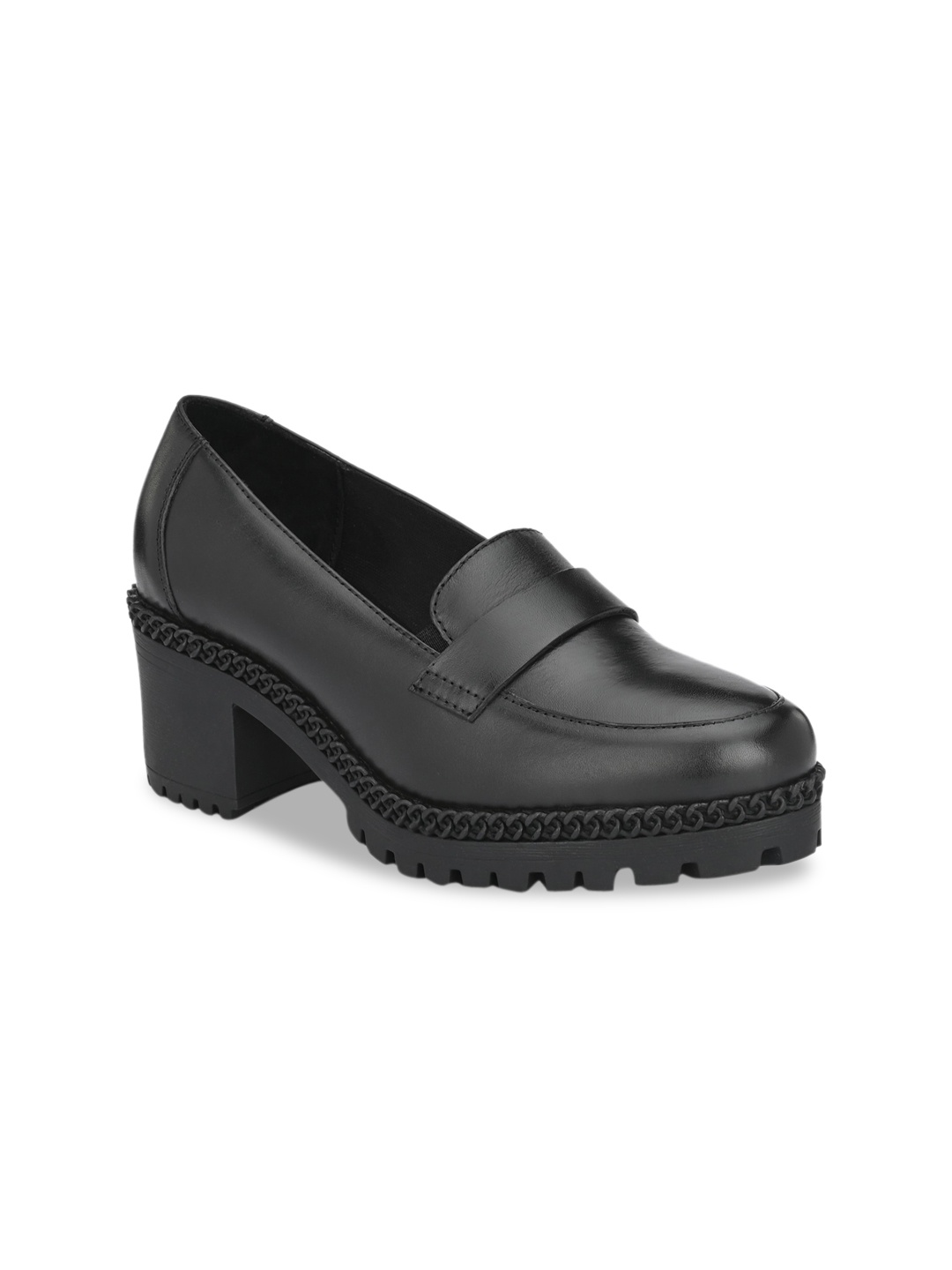 

Delize Black Block Sandals