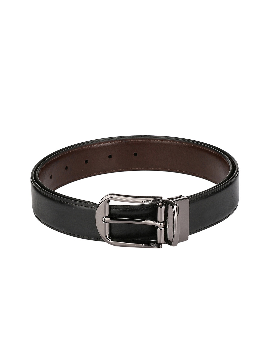 

Pacific Gold Men Brown & Black Reversible Belt