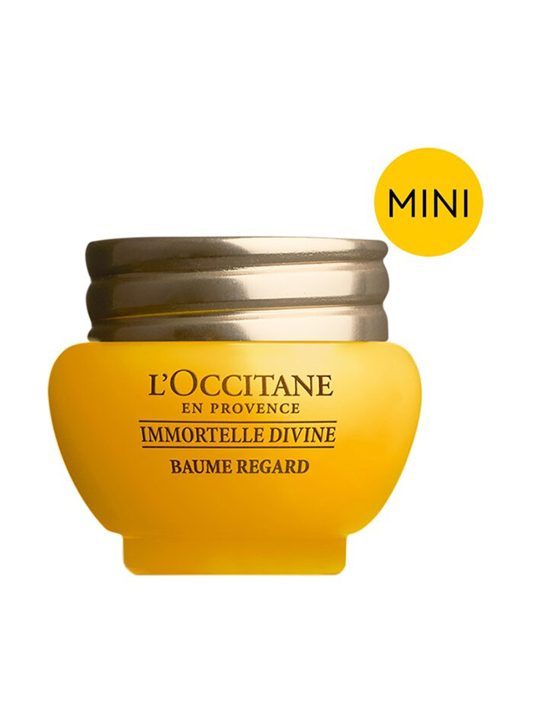 

LOccitane en Provence Immortelle Divine Baume Regard Mini Eye Balm 15 gm, Yellow