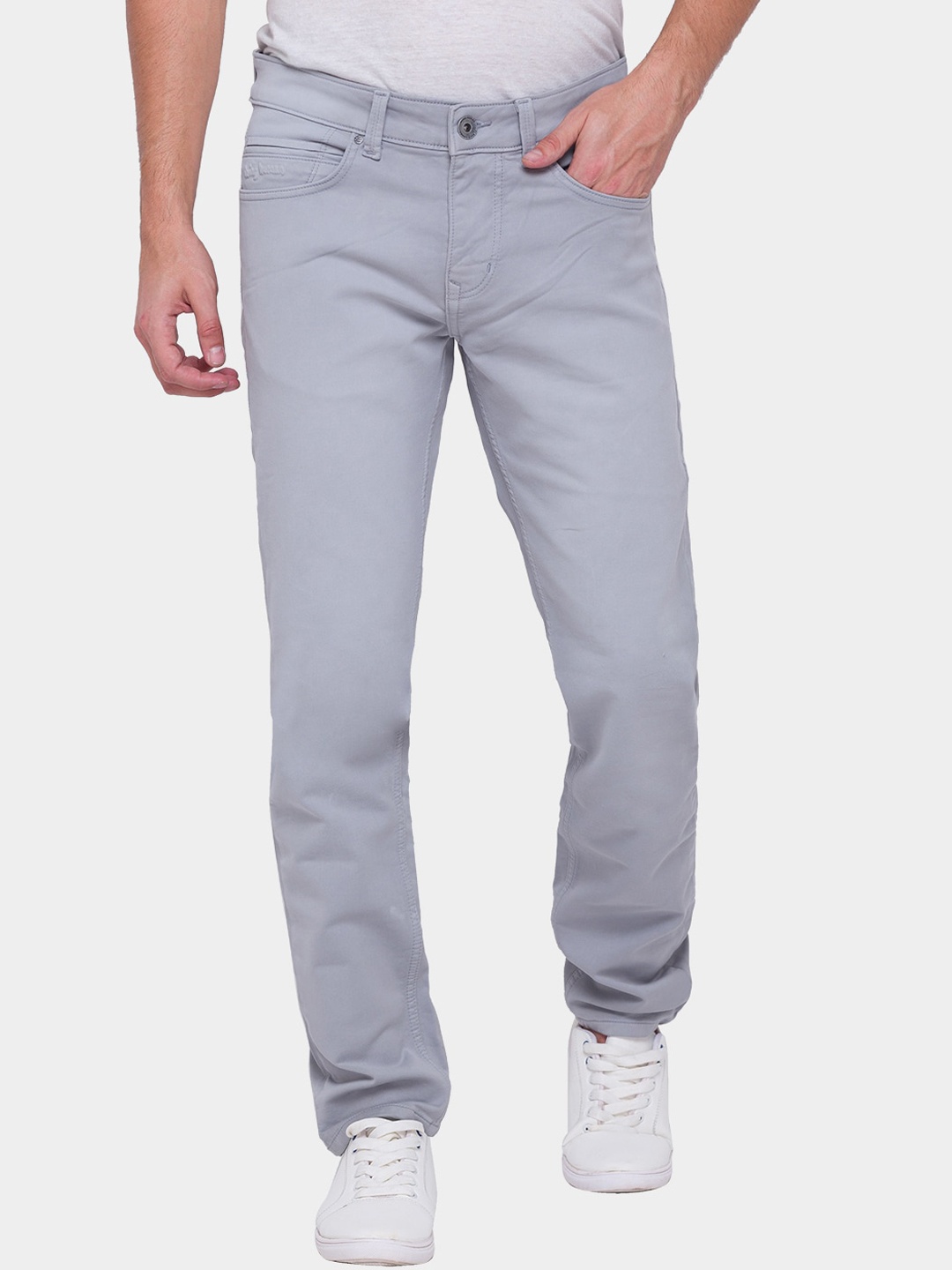 

Being Human Men Grey Jeans