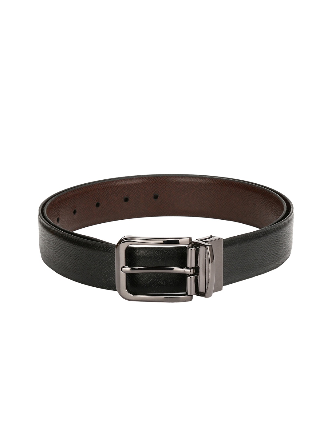 

Pacific Gold Men Black & Brown Reversible Belt